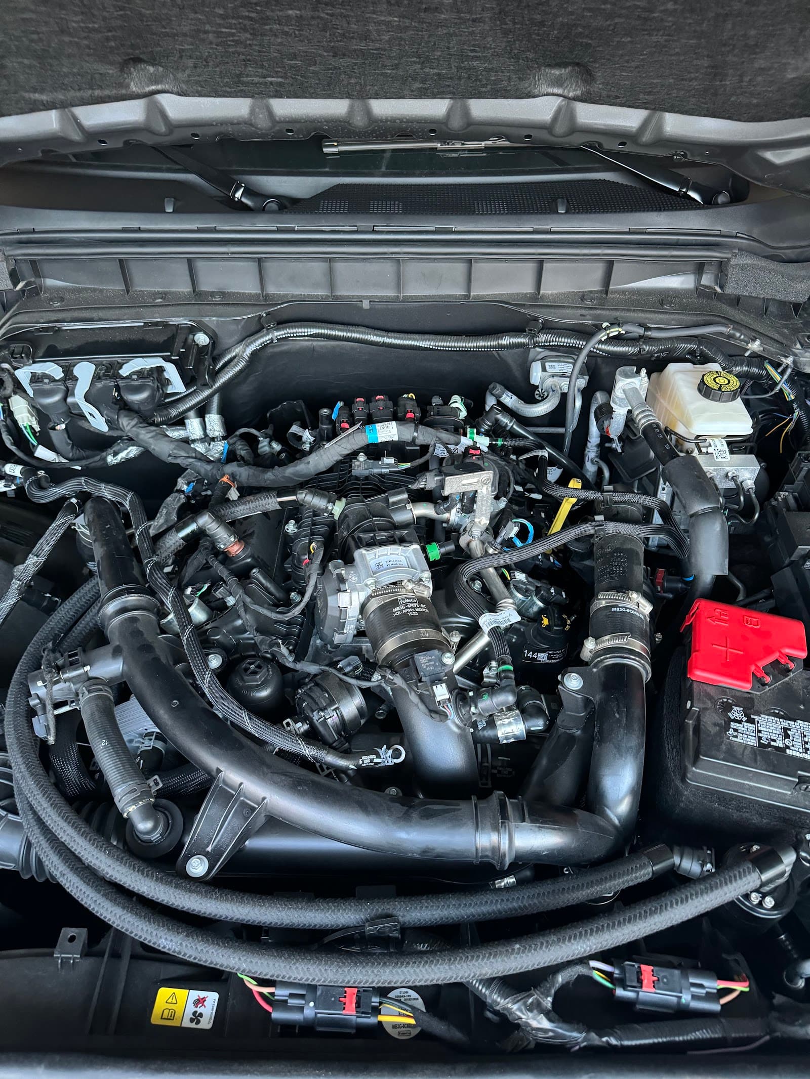 A clean engine bay serviced by NXT_L3VL